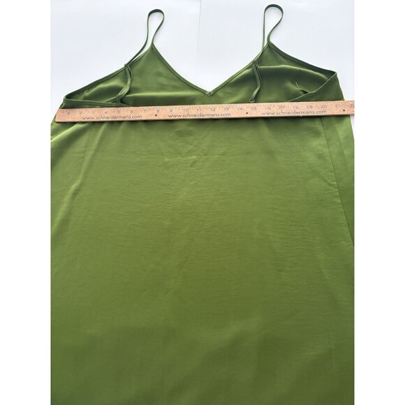 A New Day Maxi Slip Dress Size XXL Green Silky Strappy Fairy Forest Whimsy - Picture 11 of 16